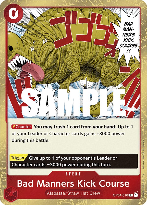 Bad Manners Kick Course - Image 1
