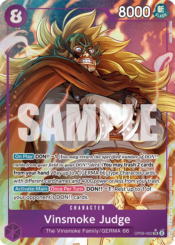 Vinsmoke Judge - Image 1