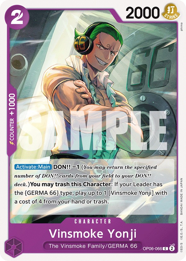 Vinsmoke Yonji - Image 1