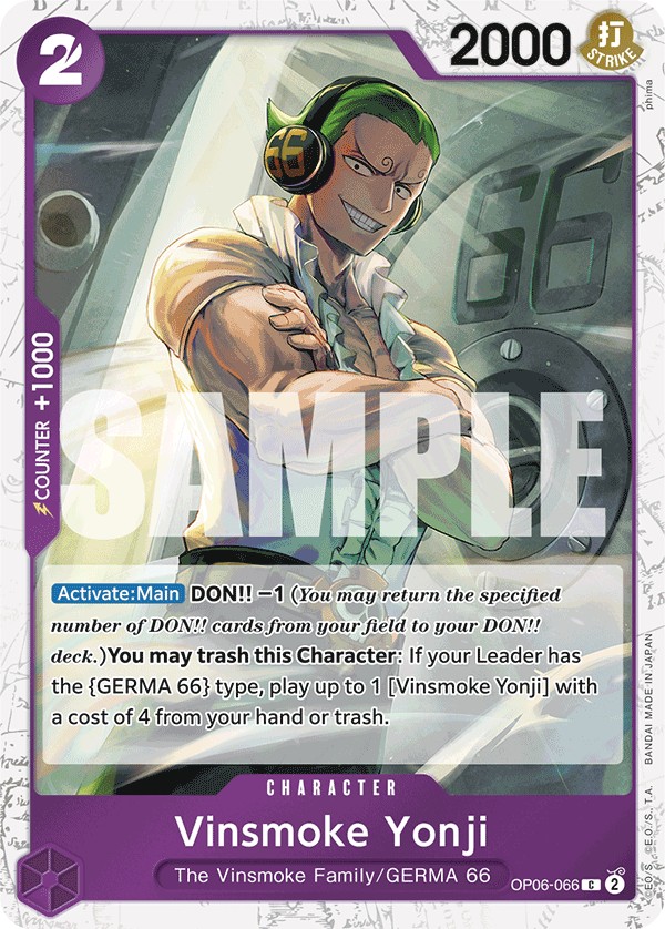 Vinsmoke Yonji - Image 1