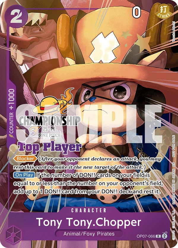 Tony Tony.Chopper (Parallel 1 · Rare · Normal) · 2024 · 500 YEARS IN THE FUTURE