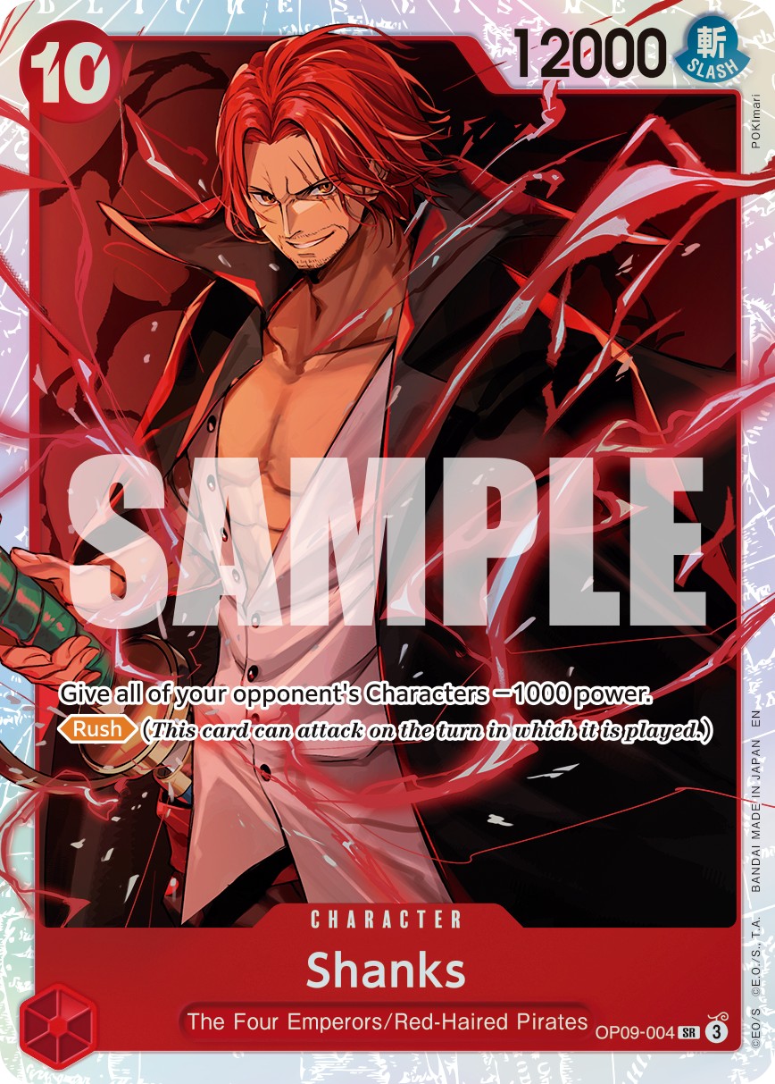 Shanks (Reprint 1 · SuperRare · Normal) · 2024 · EMPERORS IN THE NEW WORLD