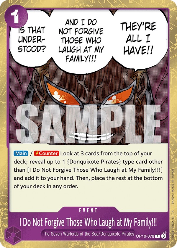 I Do Not Forgive Those Who Laugh at My Family!!! - Image 1