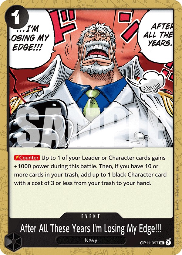 After All These Years I'm Losing My Edge!!! - Image 1