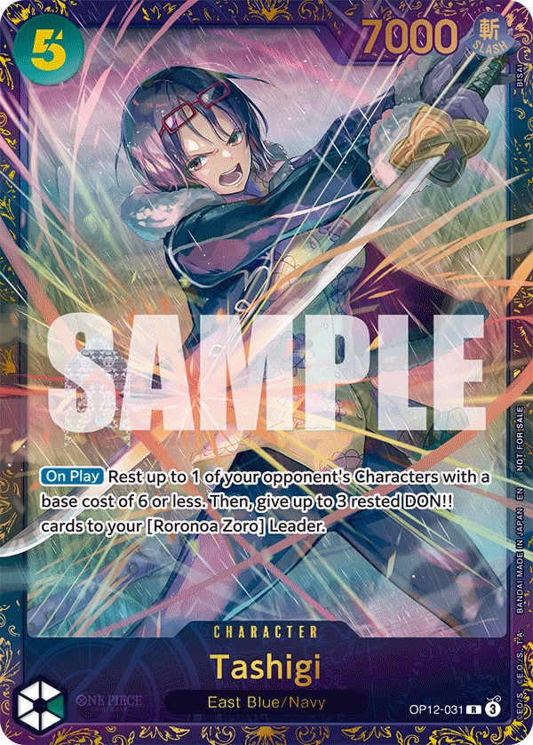 Tashigi (Parallel 2 · Rare · Normal) · 2025 · LEGACY OF THE MASTER