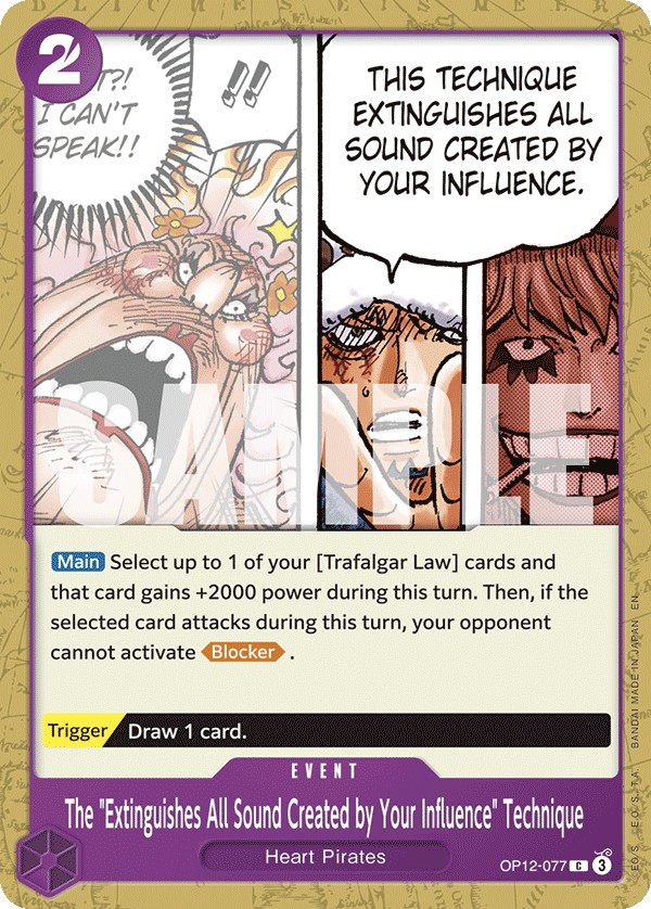 The "Extinguishes All Sound Created by Your Influence" Technique - Image 1