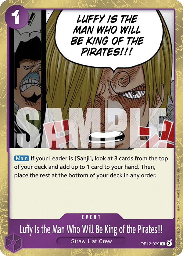 Luffy Is the Man Who Will Be King of the Pirates!!! - Image 1