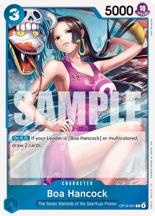 Boa Hancock (Rare · Normal) · 2025 · CARRYING ON HIS WILL
