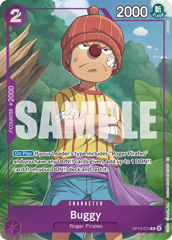 Buggy (Parallel 1 · Rare · Normal) · 2025 · CARRYING ON HIS WILL