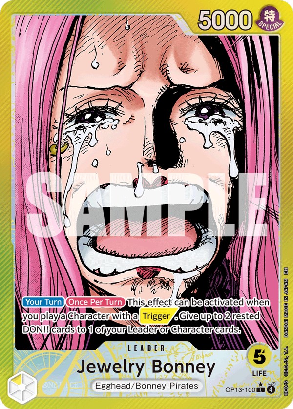 Jewelry Bonney (Parallel 1 · Leader · Normal) · 2025 · CARRYING ON HIS WILL