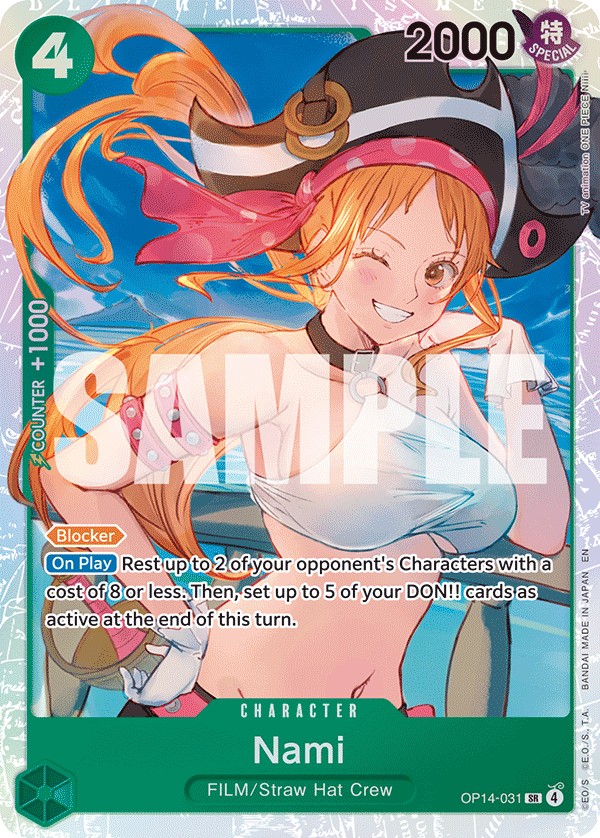 Nami (SuperRare · Normal) · 2026 · THE AZURE SEA’S SEVEN