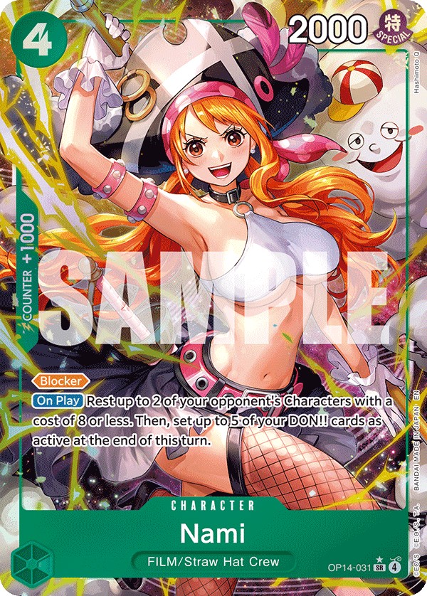 Nami (Parallel 1 · SuperRare · Normal) · 2026 · THE AZURE SEA’S SEVEN