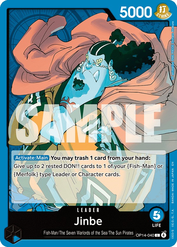 Jinbe (Leader · Normal) · 2026 · THE AZURE SEA’S SEVEN