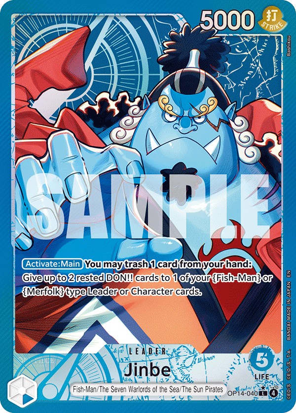 Jinbe (Parallel 1 · Leader · Normal) · 2026 · THE AZURE SEA’S SEVEN
