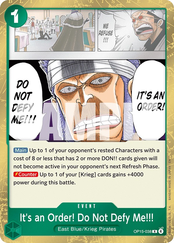 It's an Order! Do Not Defy Me!!! - Image 1