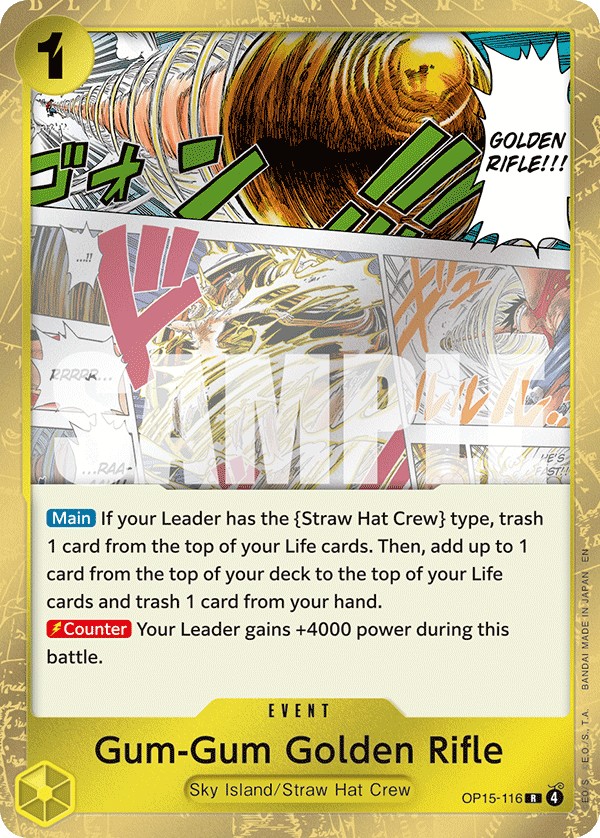 Gum-Gum Golden Rifle - Image 1