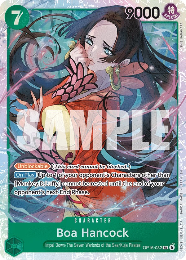 Boa Hancock (SuperRare · Normal) · 2026 · THE TIME OF BATTLE
