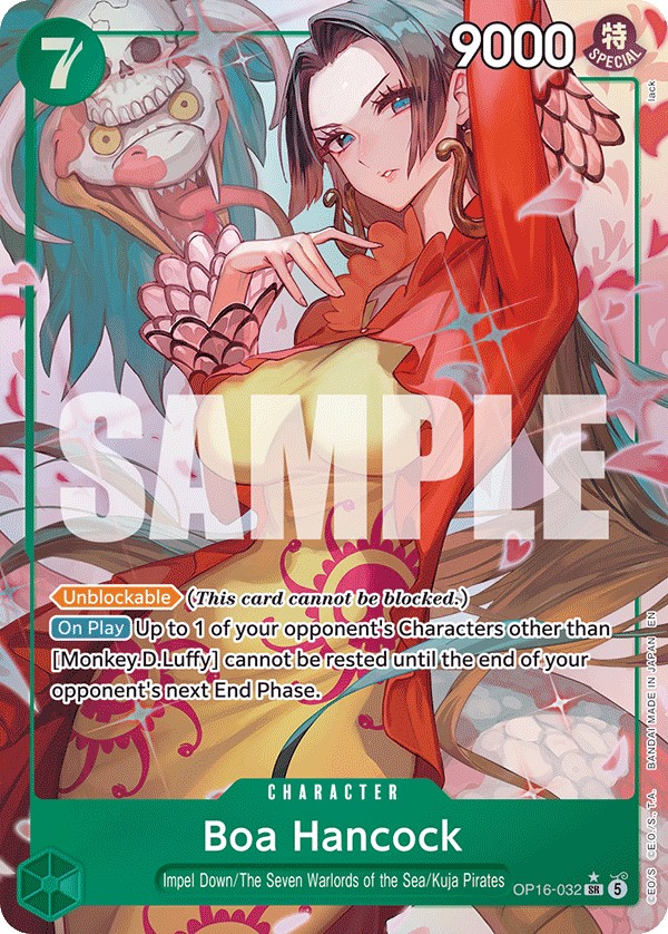 Boa Hancock (Parallel 1 · SuperRare · Normal) · 2026 · THE TIME OF BATTLE