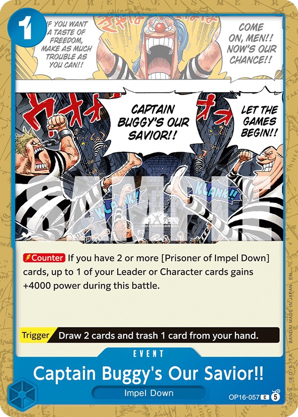 Captain Buggy's Our Savior!! - Image 1