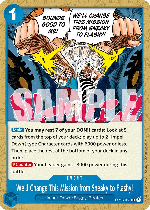 We'll Change This Mission from Sneaky to Flashy! - Image 1