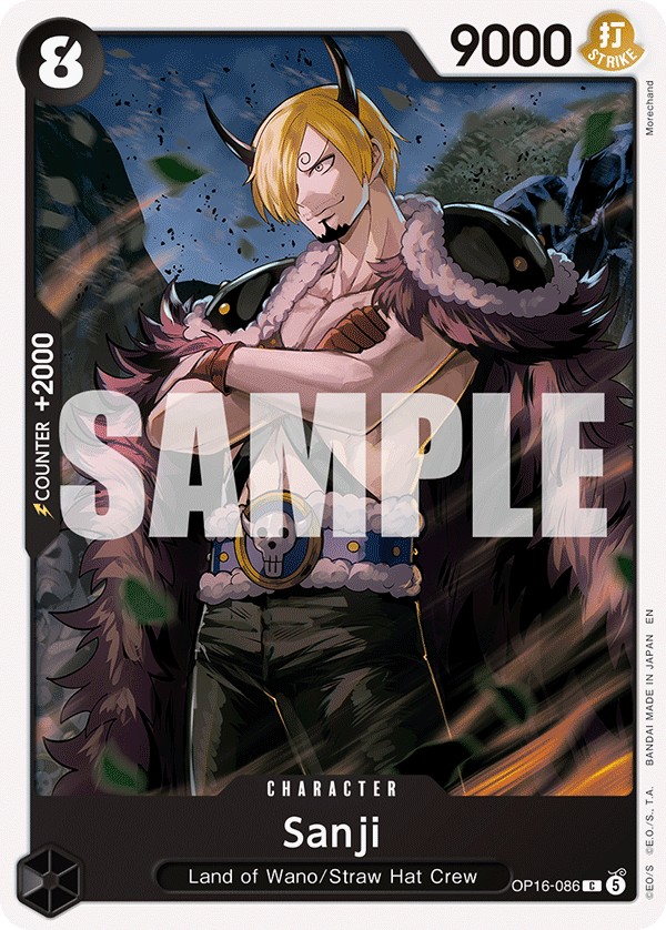 Sanji (Common · Normal) · 2026 · THE TIME OF BATTLE
