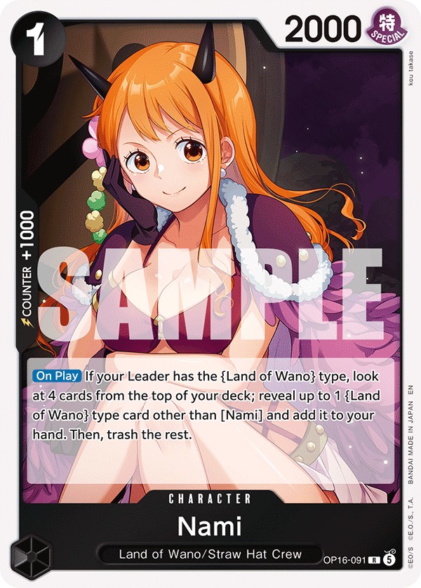 Nami (Rare · Normal) · 2026 · THE TIME OF BATTLE