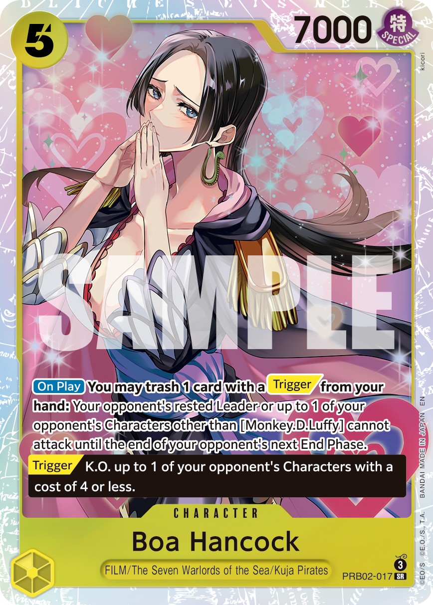 Boa Hancock (SuperRare · Normal) · 2025 · ONE PIECE CARD THE BEST vol.2
