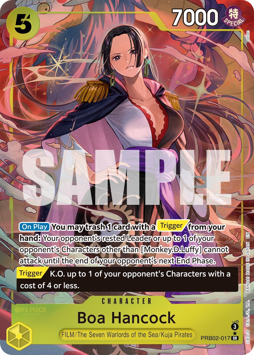 Boa Hancock (Parallel 1 · SuperRare · Normal) · 2025 · ONE PIECE CARD THE BEST vol.2