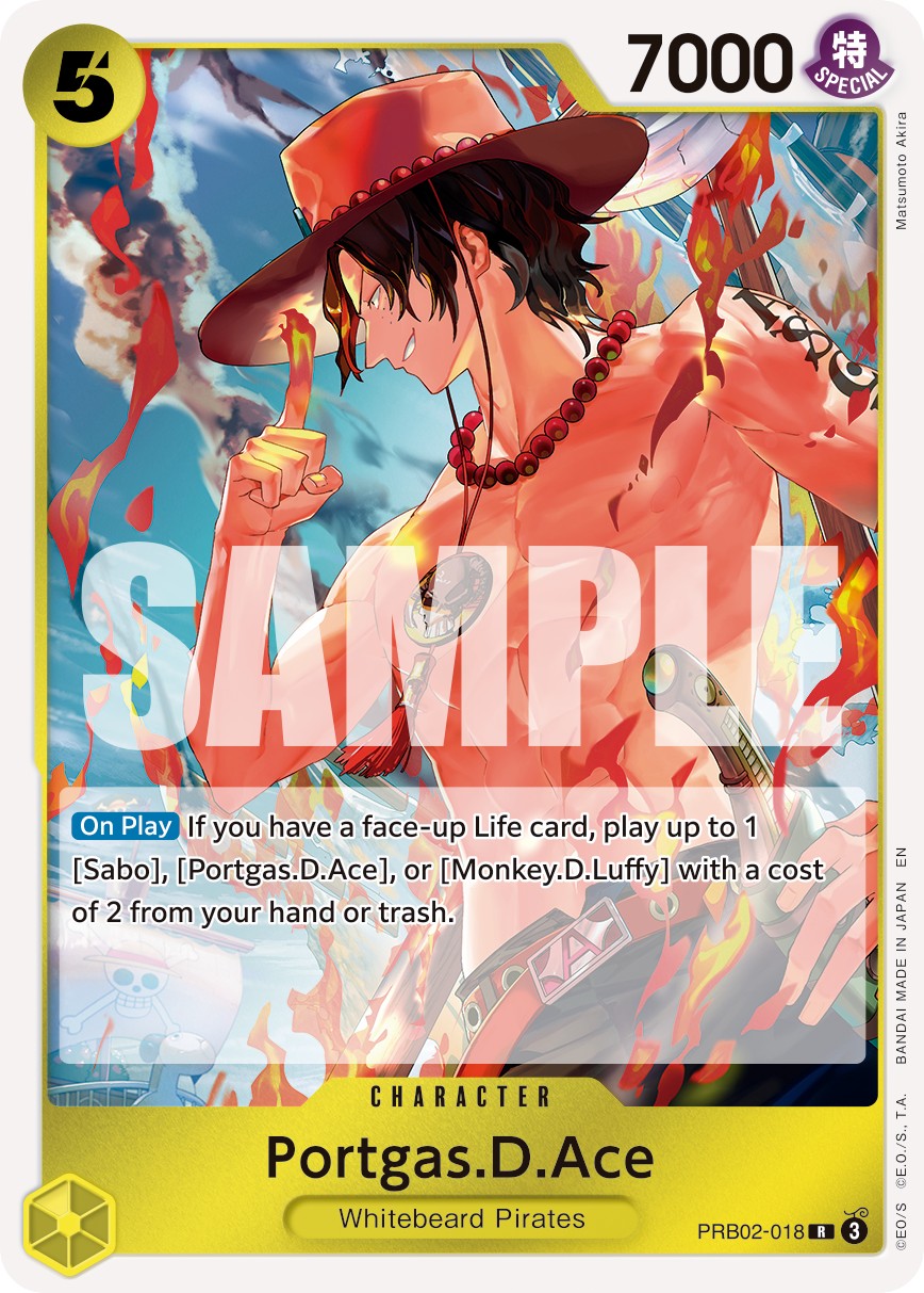 Portgas.D.Ace (Rare · Normal) · 2025 · ONE PIECE CARD THE BEST vol.2