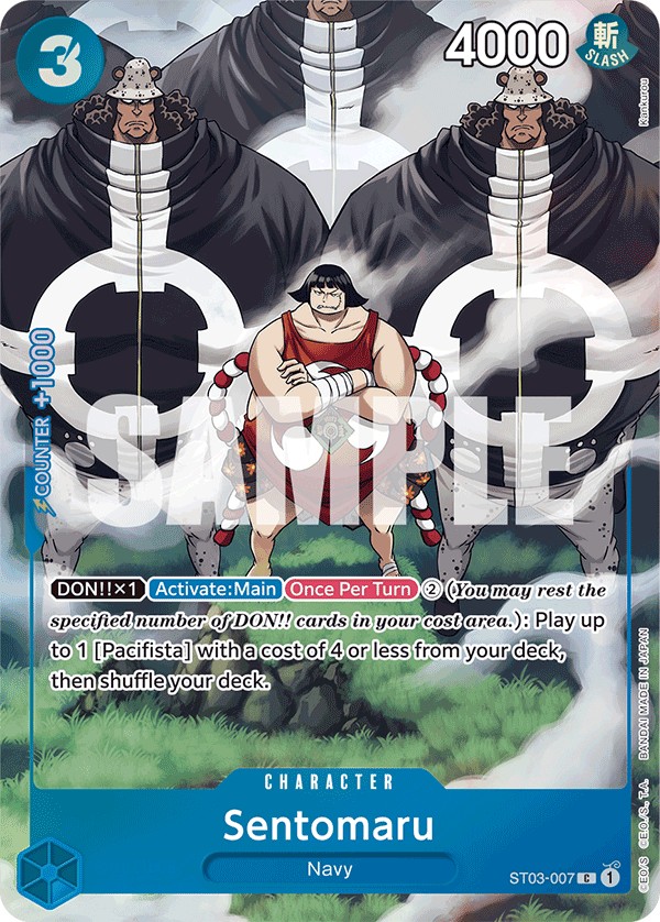 Sentomaru (Parallel 2 · Common · Normal) · 2022 · The Seven Warlords of the Sea