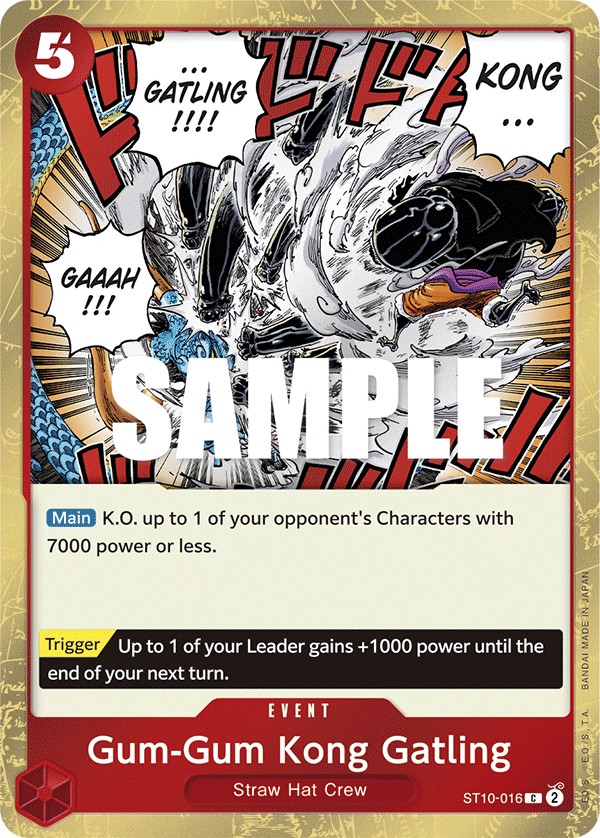 Gum-Gum Kong Gatling - Image 1