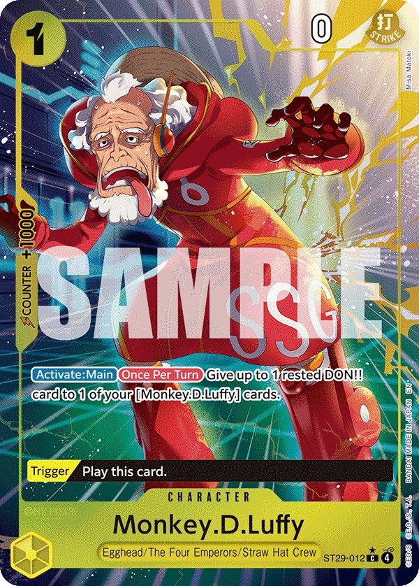 Monkey.D.Luffy (Parallel 1 · Common · Normal) · 2026 · Egghead