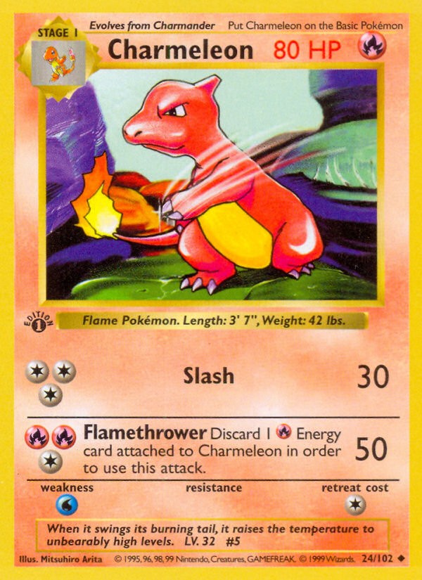 1999 Pokémon Base 1999 Pokémon Base #24 trading card
