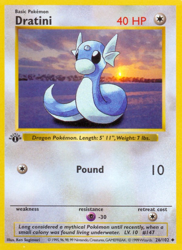 1999 Pokémon Base 1999 Pokémon Base #26 trading card
