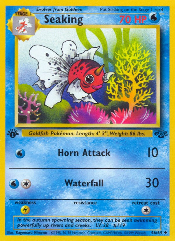 1999 Pokémon Jungle 1999 Pokémon Jungle #46 trading card