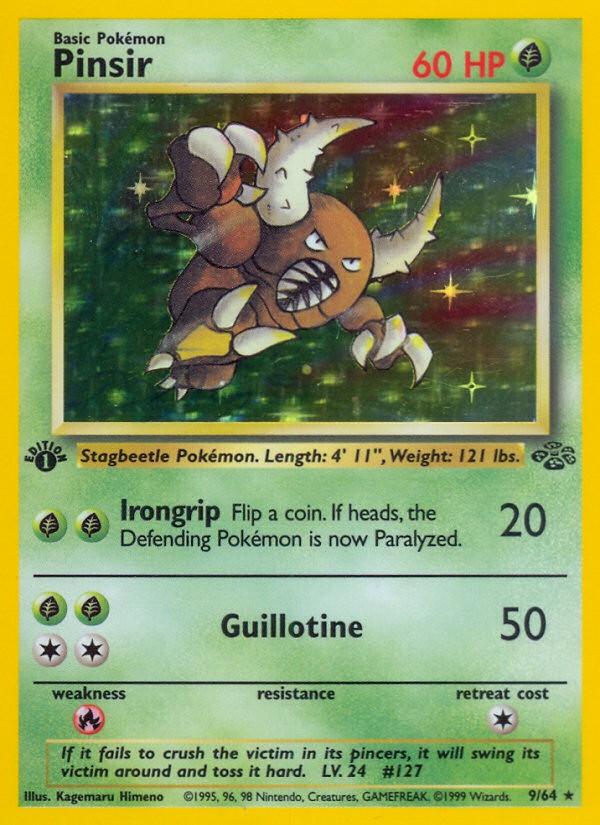 1999 Pokémon Jungle 1999 Pokémon Jungle #9 trading card