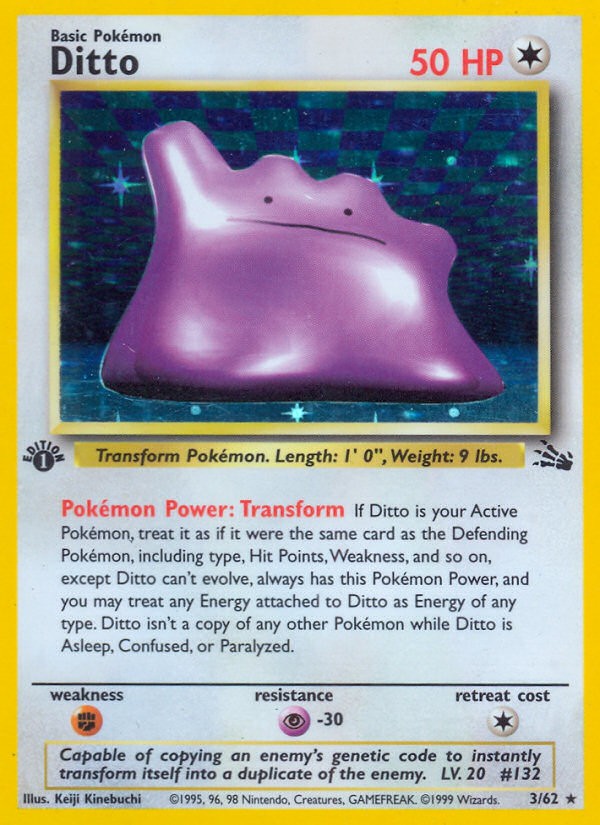 1999 Pokémon Fossil 1999 Pokémon Fossil #3 trading card