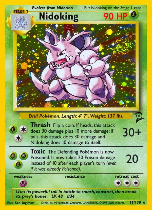 2000 Pokémon Base Set 2 2000 Pokémon Base Set 2 #11 trading card