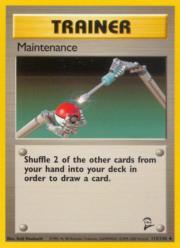 2000 Pokémon Base Set 2 2000 Pokémon Base Set 2 #112 trading card