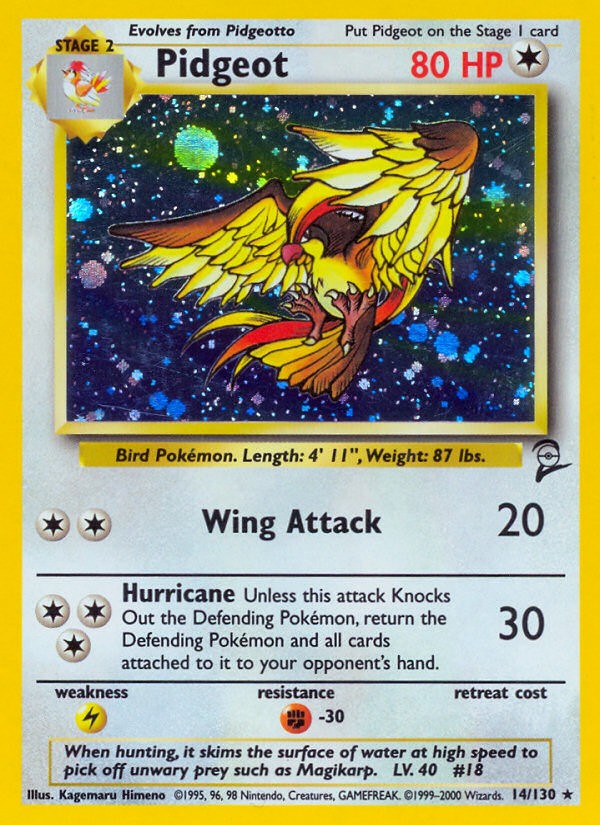2000 Pokémon Base Set 2 2000 Pokémon Base Set 2 #14 trading card
