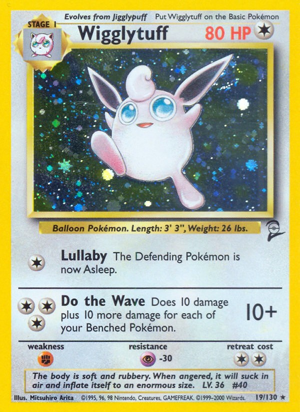 2000 Pokémon Base Set 2 2000 Pokémon Base Set 2 #19 trading card