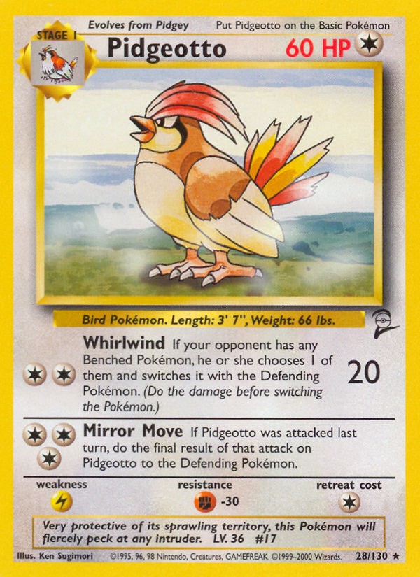 2000 Pokémon Base Set 2 2000 Pokémon Base Set 2 #28 trading card