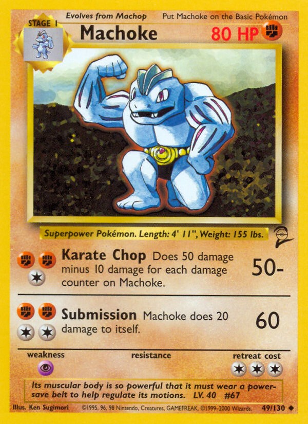 2000 Pokémon Base Set 2 2000 Pokémon Base Set 2 #49 trading card