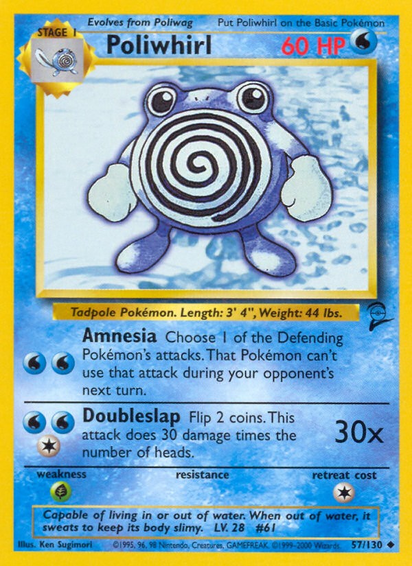 2000 Pokémon Base Set 2 2000 Pokémon Base Set 2 #57 trading card