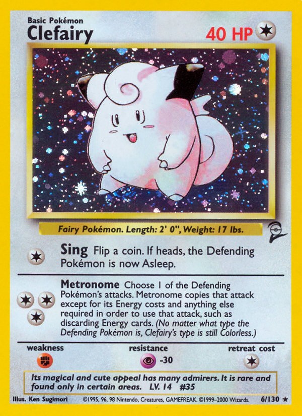 2000 Pokémon Base Set 2 2000 Pokémon Base Set 2 #6 trading card