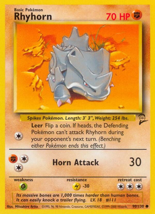 2000 Pokémon Base Set 2 2000 Pokémon Base Set 2 #90 trading card