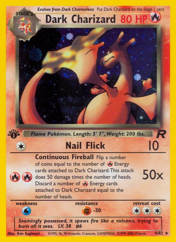 2000 Pokémon Team Rocket 2000 Pokémon Team Rocket #4 trading card