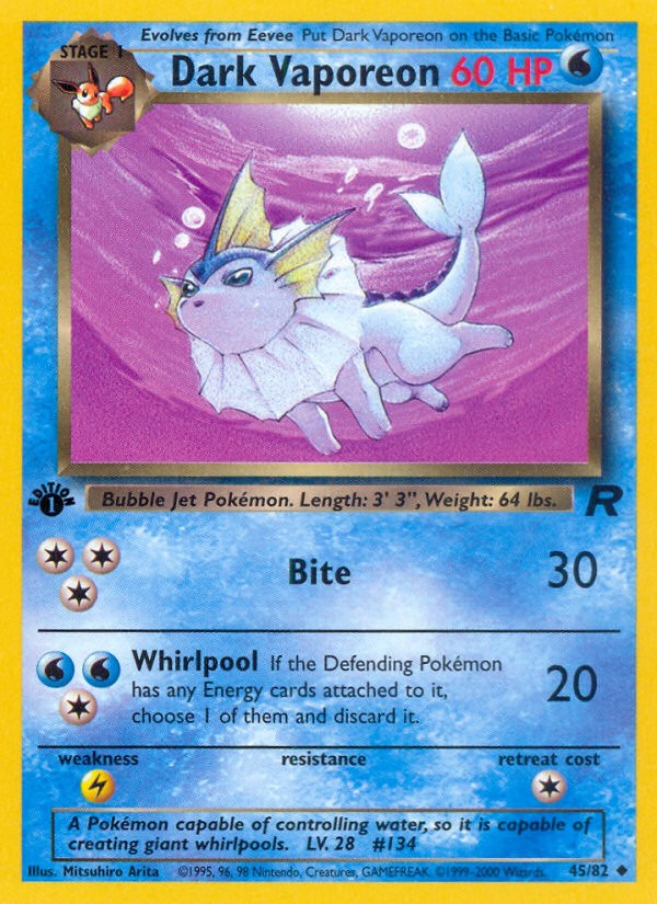 2000 Pokémon Team Rocket 2000 Pokémon Team Rocket #45 trading card