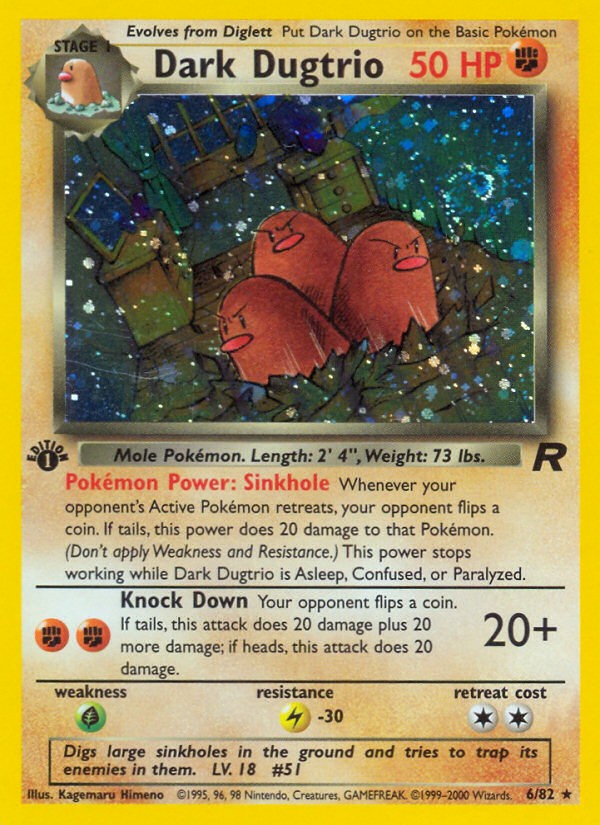 Dark Dugtrio - Image 1