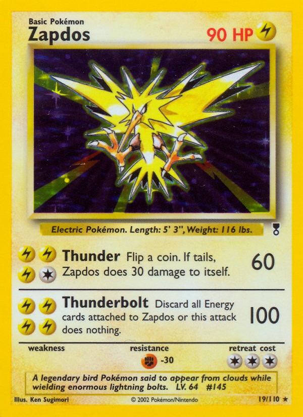 2002 Pokémon Legendary Collection 2002 Pokémon Legendary Collection #19 trading card